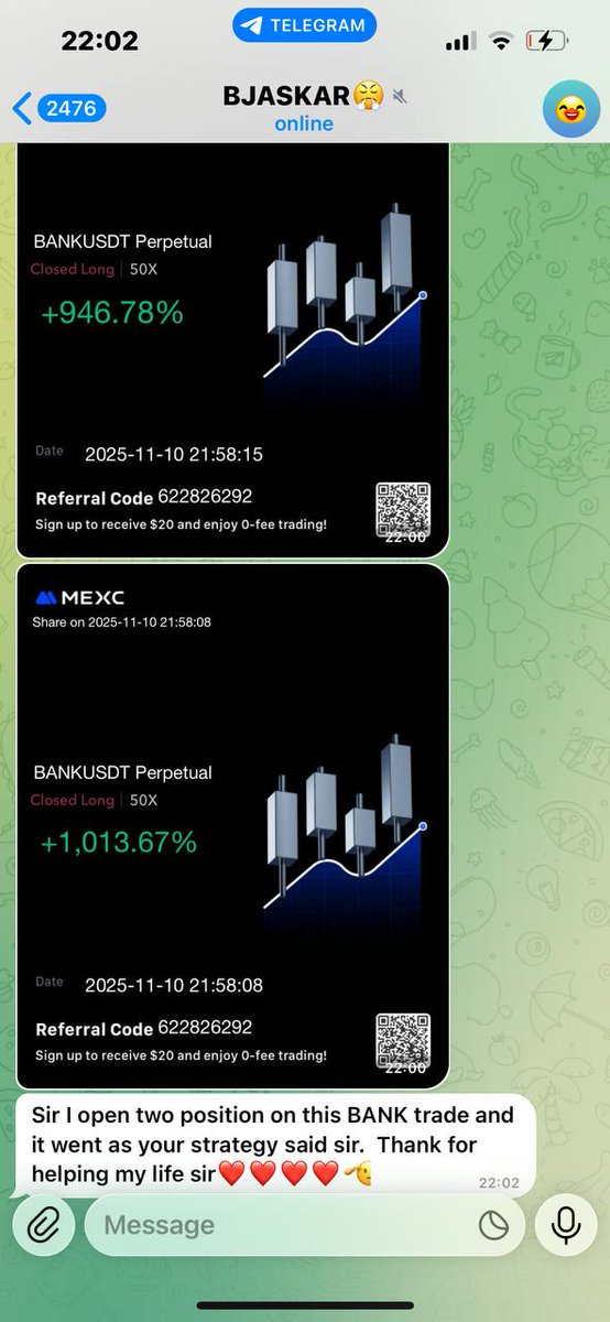 SMargalin's tweet photo. 🔥 Results from Our VIP Members 🔥

Steady Growth. Real Profits. Real People. 💸
💼 Join our VIP family today and start building your own success story!

#TradingResults #VIPCommunity #ProfitGoals
Join ⤵️ 
https://t.co/KH3MkbQmmF https://t.co/lwcsTeIkk7