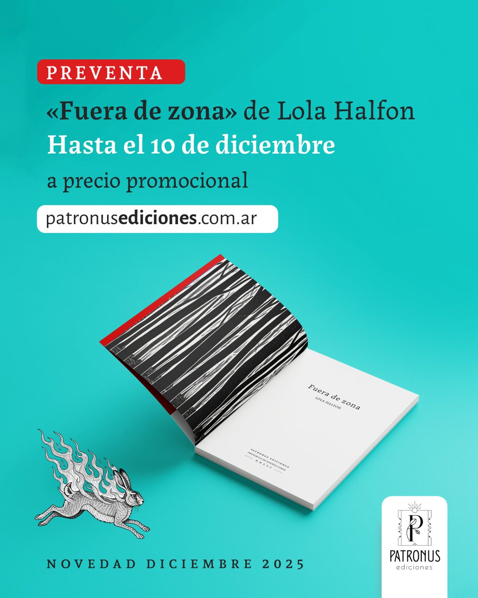 Patronus Ediciones tweet media
