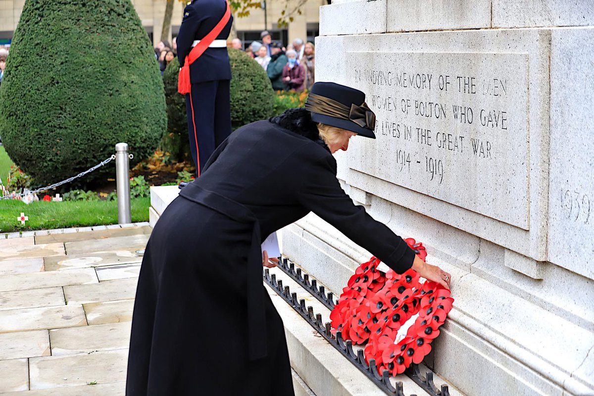 A great honour to represent the Lord Lieutenant of Greater Manchester yesterday in Bolton 
at the annual remembrance service .<a href="/GMLO_UK/">GM Lieutenancy</a>