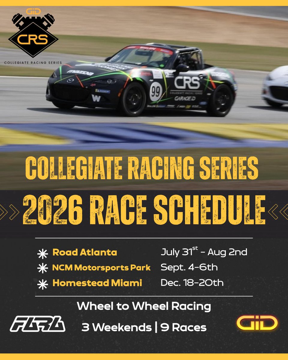 2026 is a long way away... but we're securing the schedule for the championship now! Let's gooo~