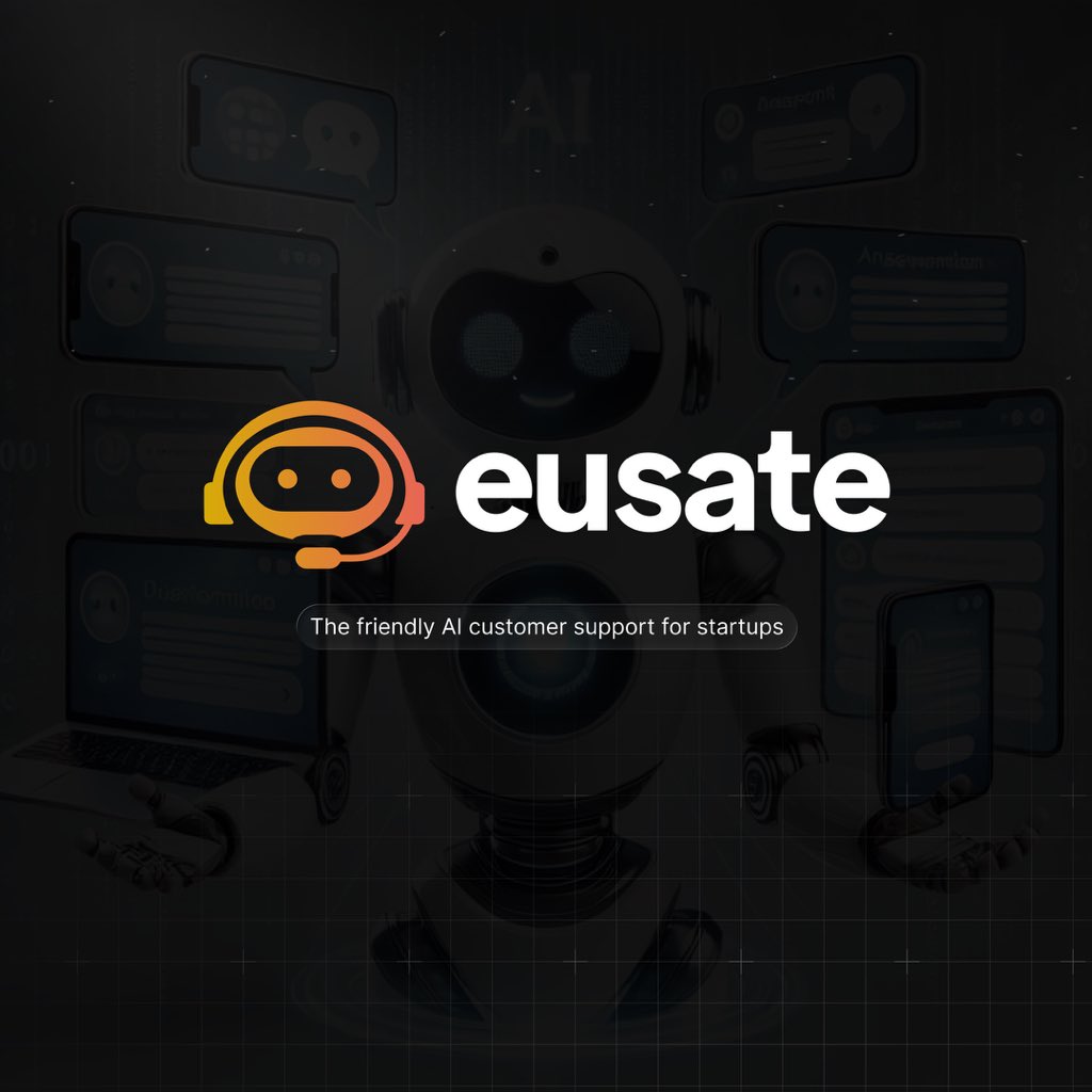 <a href="/jakobjelling/">🔥 Jakob Jelling</a> Tired of being tagged as the start-up or brand with “POOR CUSTOMER SUPPORT??” 👇👇

Eusate is an AI-powered customer support platform that handles up to 80% of repetitive tickets with human-like empathy. We help fast-growing businesses scale support without scaling headcount.