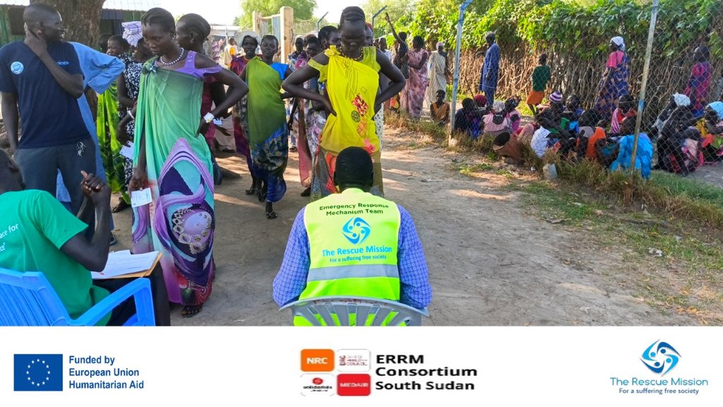 The Rescue Mission – TERM completed the registration of 1,500 beneficiaries for WASH NFIs services on 9th November 2025 across four Payams of Pibor County, Greater Pibor Administrative Area (GPAA). The Project aims at improving the hygiene conditions among IDPs #ECHO #SouthSudan