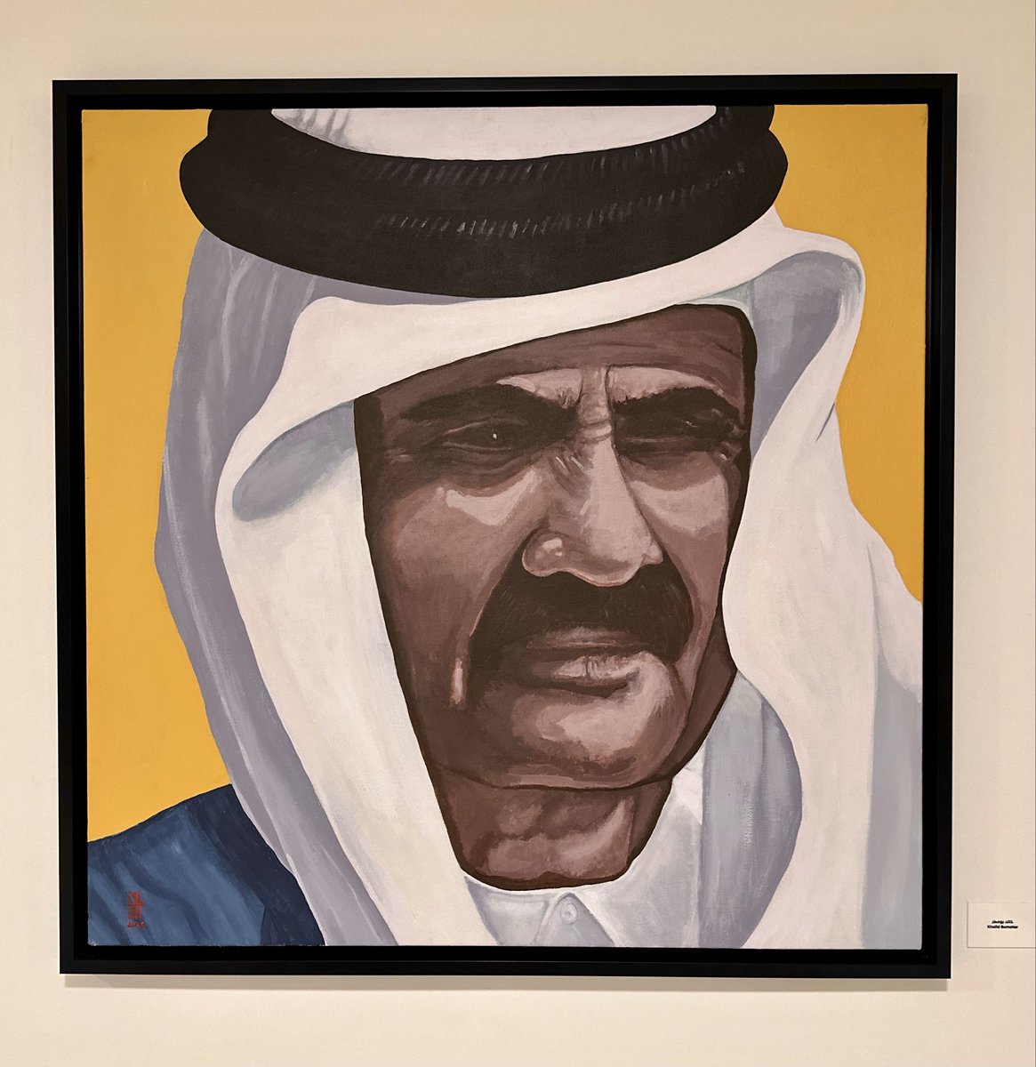 مشاركتي بفريج الفن بدرب الساعي لرمز البلاد سمو الأمير الوالد حفظه الله