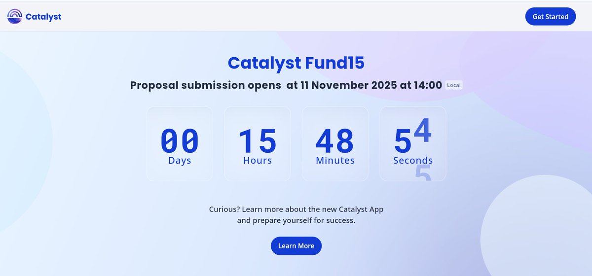 OlivierMWATSIM1's tweet image. Ready to innovate in the #Cardano ecosystem?
The #Fund15 #ProjectCatalyst submission window opens in just a few hours — get your ideas ready! 💡

Create or recover your Keychain here  app.projectcatalyst.io/discovery

🔔 Follow @Catalyst_onX to stay updated on the next steps 🔥