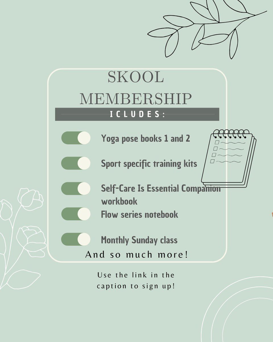 GwenLawrence's tweet photo. Join my Skool Community! It has everything you need to move better, recover faster, and feel amazing! All at a price that’s too good to pass up!🌿🧘🏻‍♀️💪🏼

Link to sign up: https://t.co/WCappBPNhb https://t.co/oczpBeJM30