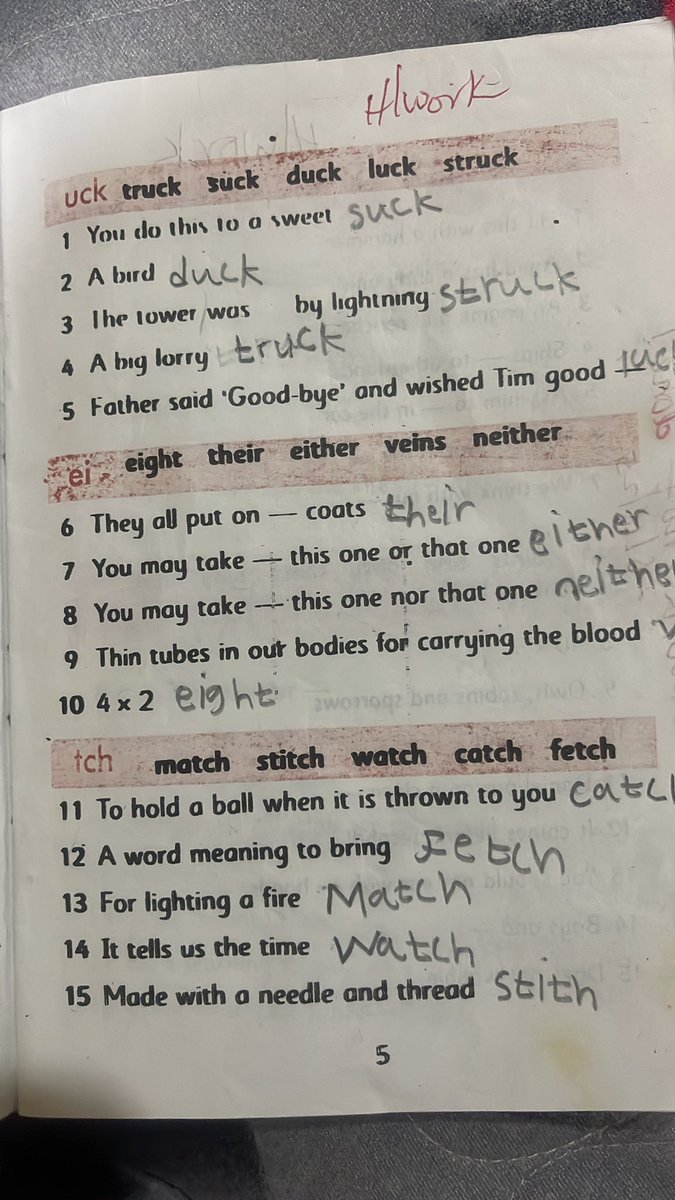 ___Bils's tweet photo. All this to a 5 years old girl 
And their three different book apart from this 
4 pages in assignment 1 https://t.co/dAkuczAPme
