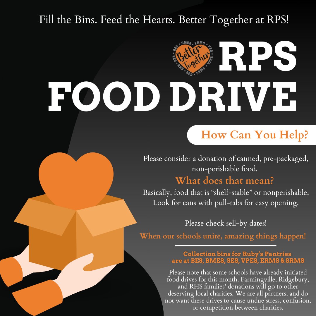 Take what you need, bring what you can, fill our town with love.