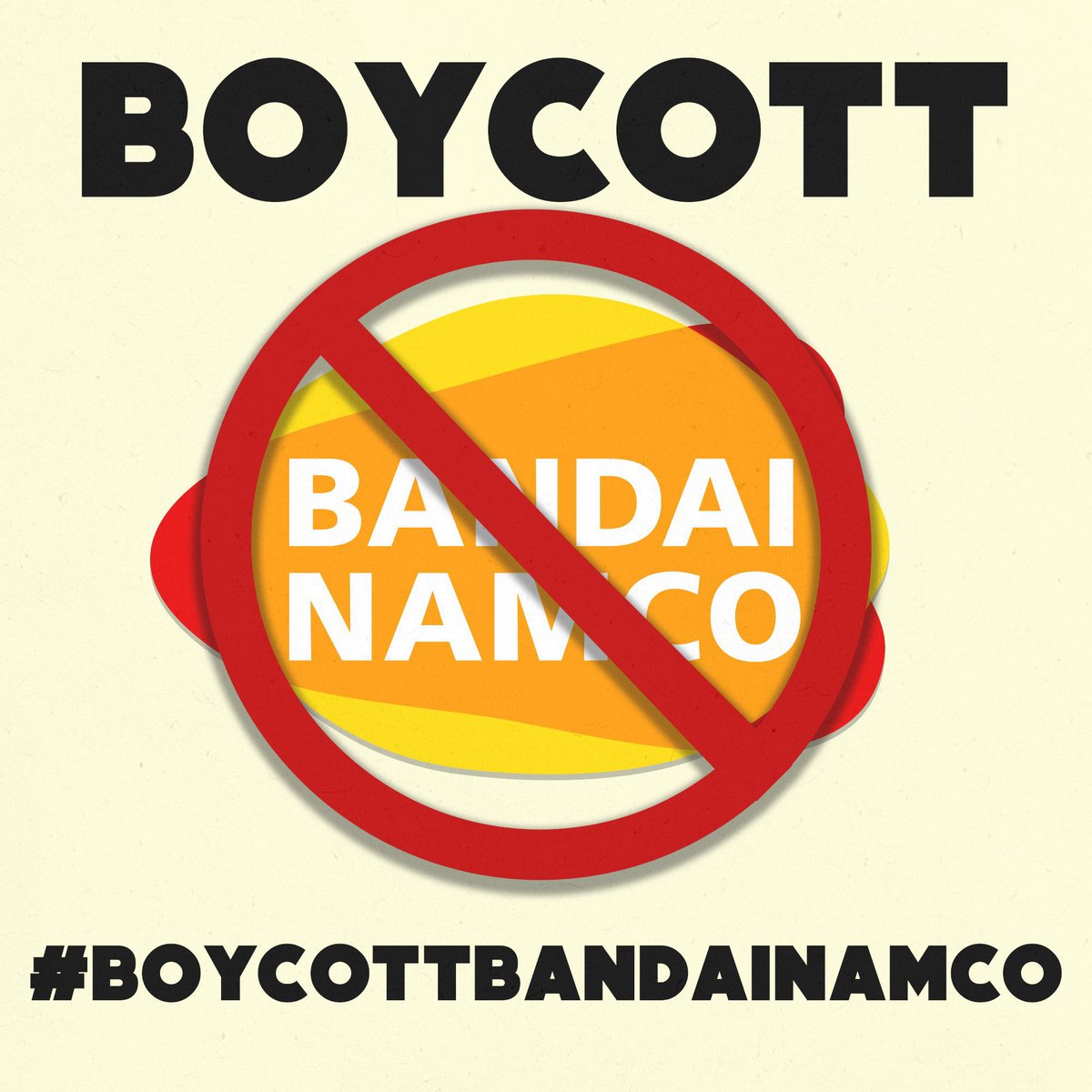 LeangJack's tweet photo. #boycottbandainamco https://t.co/iP6LrMMBOu