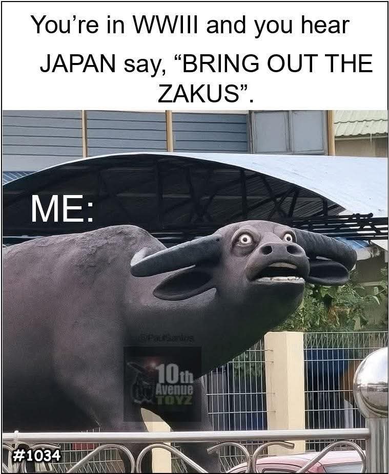 Me: "The what?!!!" XD

#Gundam