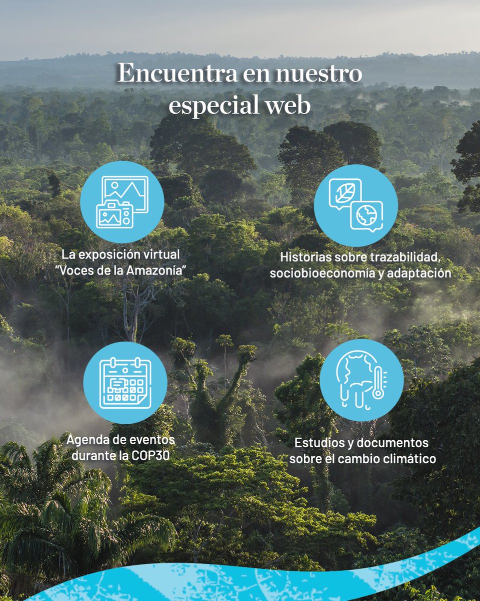 La Amazonía está en el centro de la acción climática. 💚

Desde la #COP30 en Belém, TNC impulsa espacios de diálogo y acción que visibilizan el liderazgo de comunidades, pueblos indígenas, gobiernos y aliados que trabajan por un futuro sostenible nature.ly/4hNlBIo