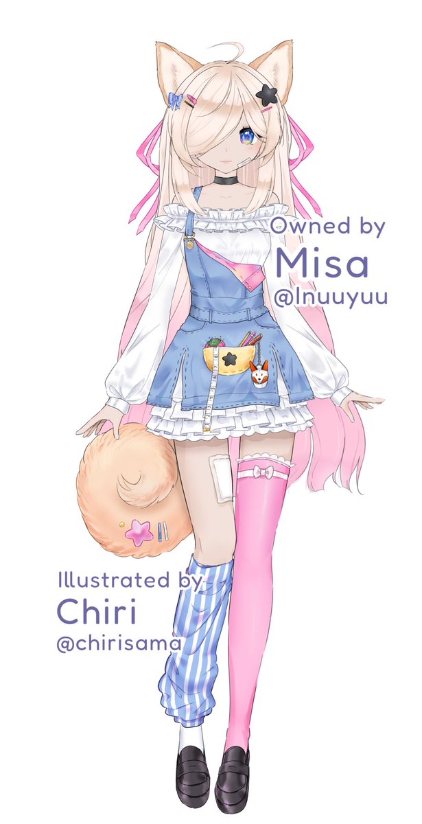 🎀 Concept —> Final 🐾

Make it teal !! 💚 (they don’t have a teal emoji…) We flipped through SOOOO many different color combinations and details before settling on the more pink look you see now! 

Thank you to the lovely <a href="/chirisamaa/">chiri 💿🪽| • | ☆</a> for making my silly idea’s into reality! ✨