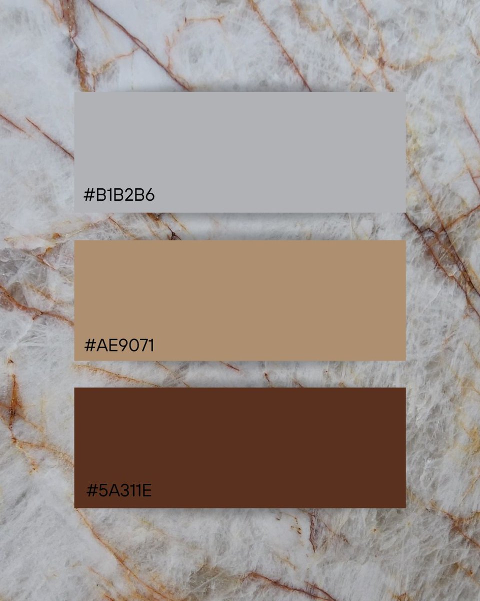 architecjustice's tweet image. This Moodboard Monday, we’re celebrating the rich, warm hues of the season with our favorite stone selections.✨

📍Visit our stoneyard to explore our gorgeous options in person and find the perfect stone for your space.

#ArchitecturalJustice #LuxuryInteriors #Countertops