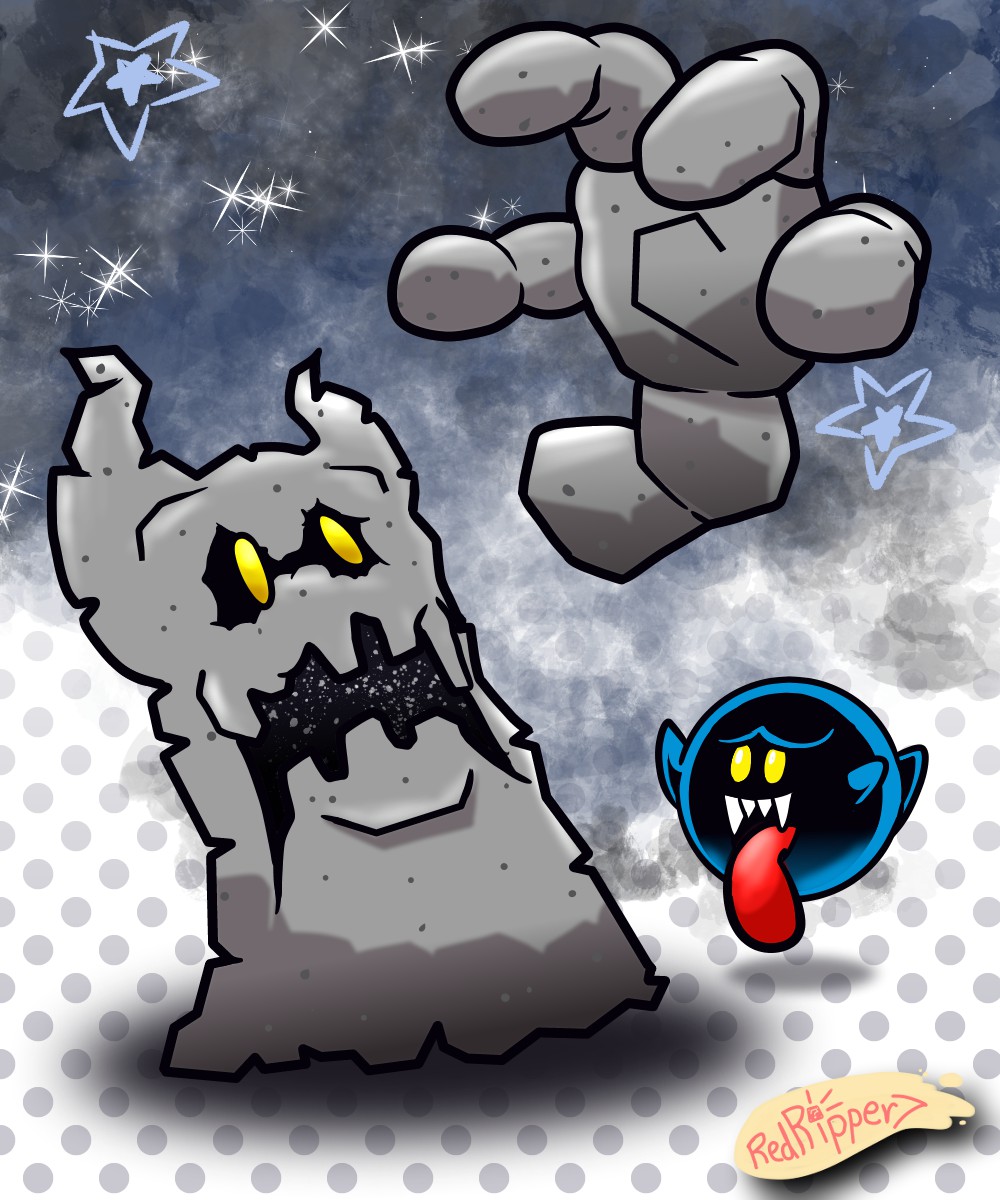 RedRipper7's tweet image. Beware of Bouldergeist!👻
#supermariogalaxy