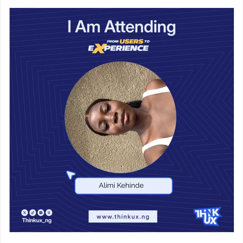 carphy20's tweet image. One of the biggest tech event happening in Lagos on the 29th of this month 

You snooze you loose 🔥🔥🔥
#ThinkUX25 #thinkux