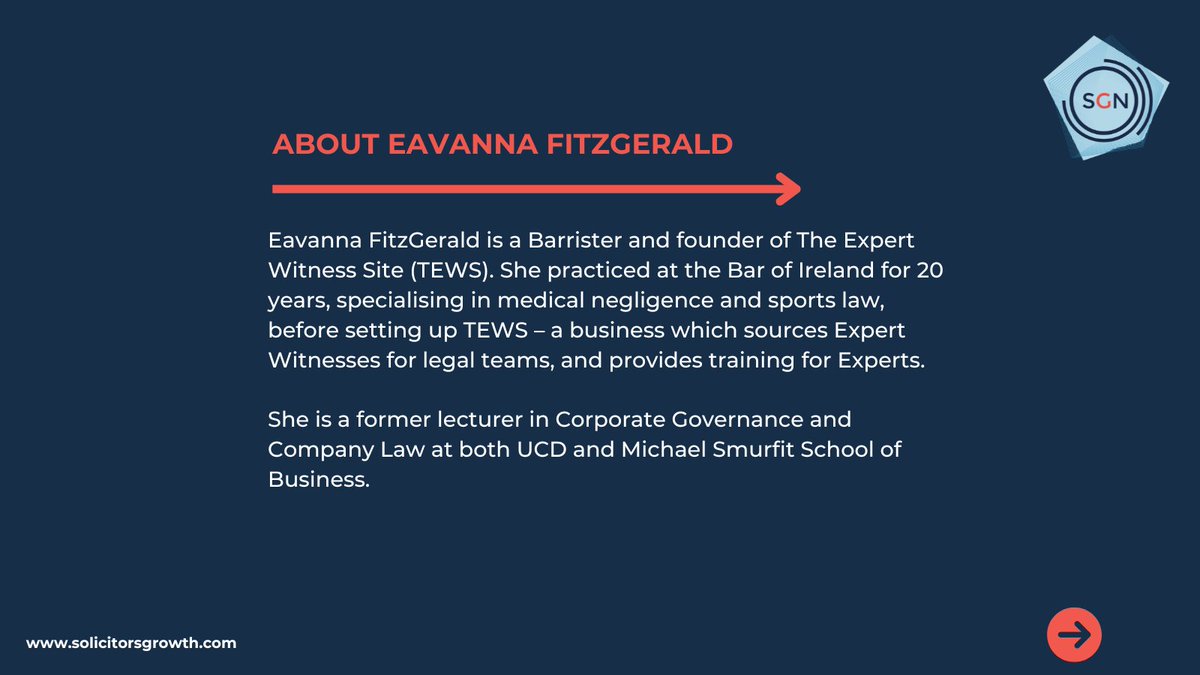 This will be a session you won’t want to miss, and we will be announcing more guest speakers throughout the rest of the week so stay tuned for that.

Get your 5 hours of In-Person CPD for 2025 ticked off in the one day - solicitorsgrowth.com/sg-roadshow-du…