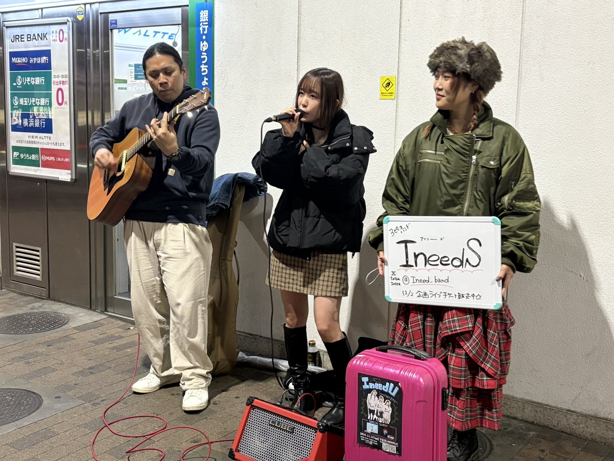 BDFEdm's tweet photo. @IneedS_band @arityan0524 @tassy_bass @yngwhrk 沢山生歌を聴けて、凄くラッキーでした！
心に響く歌声でしたよ〜♪
陰ながら応援しております。
一番搾りよりw https://t.co/nYZGoFdJR5