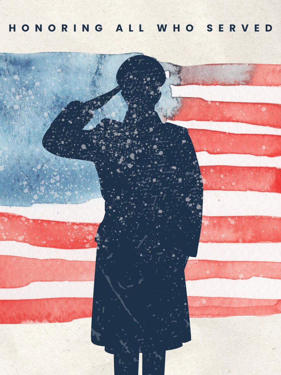 We honor your service today and always. Happy Veterans Day.