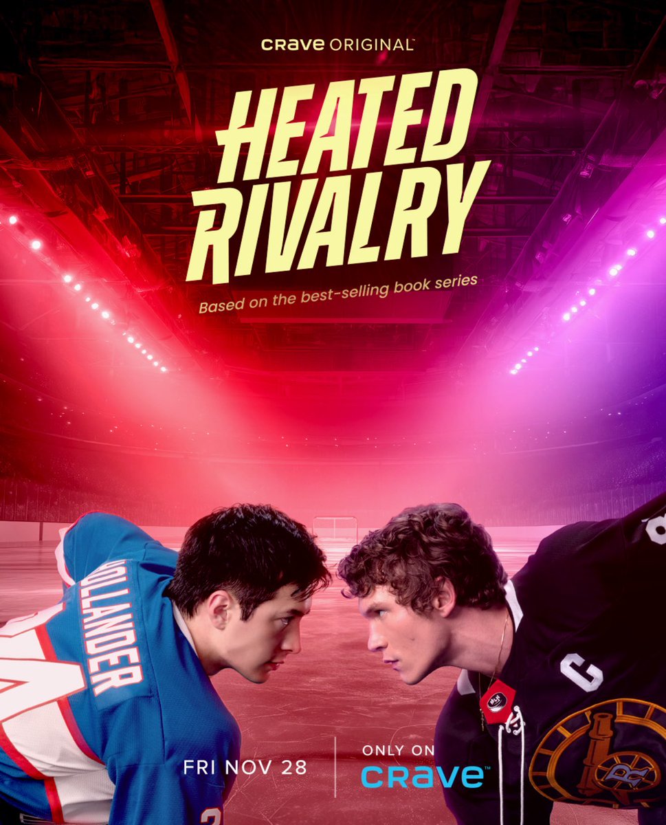 hubboyslove's tweet image. Liberado primeiro pôster de HEATED RIVALRY, nova série LGBTQ+, que estreia dia 28!

Dois astros do hóquei são conhecidos por sua rivalidade lendária, mas fora do gelo eles mantêm uma relação secreta que não pode ser descoberta.