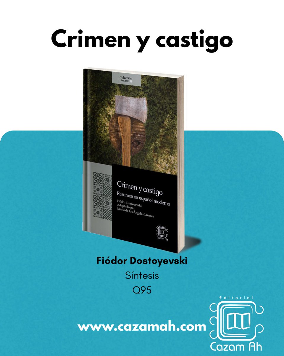 cazamah's tweet image. 📘 Colección Síntesis
Resúmenes adaptados de clásicos literarios.
✔️ Evaluación en línea
✔️ Guía descargable para docentes
✔️ Competencias lectoras clave
📲 (502) 4409 2290
🛒 cazamah.com/tienda
#CazamAh #ColecciónSíntesis #ClásicosResumidos #ComprensiónLectora