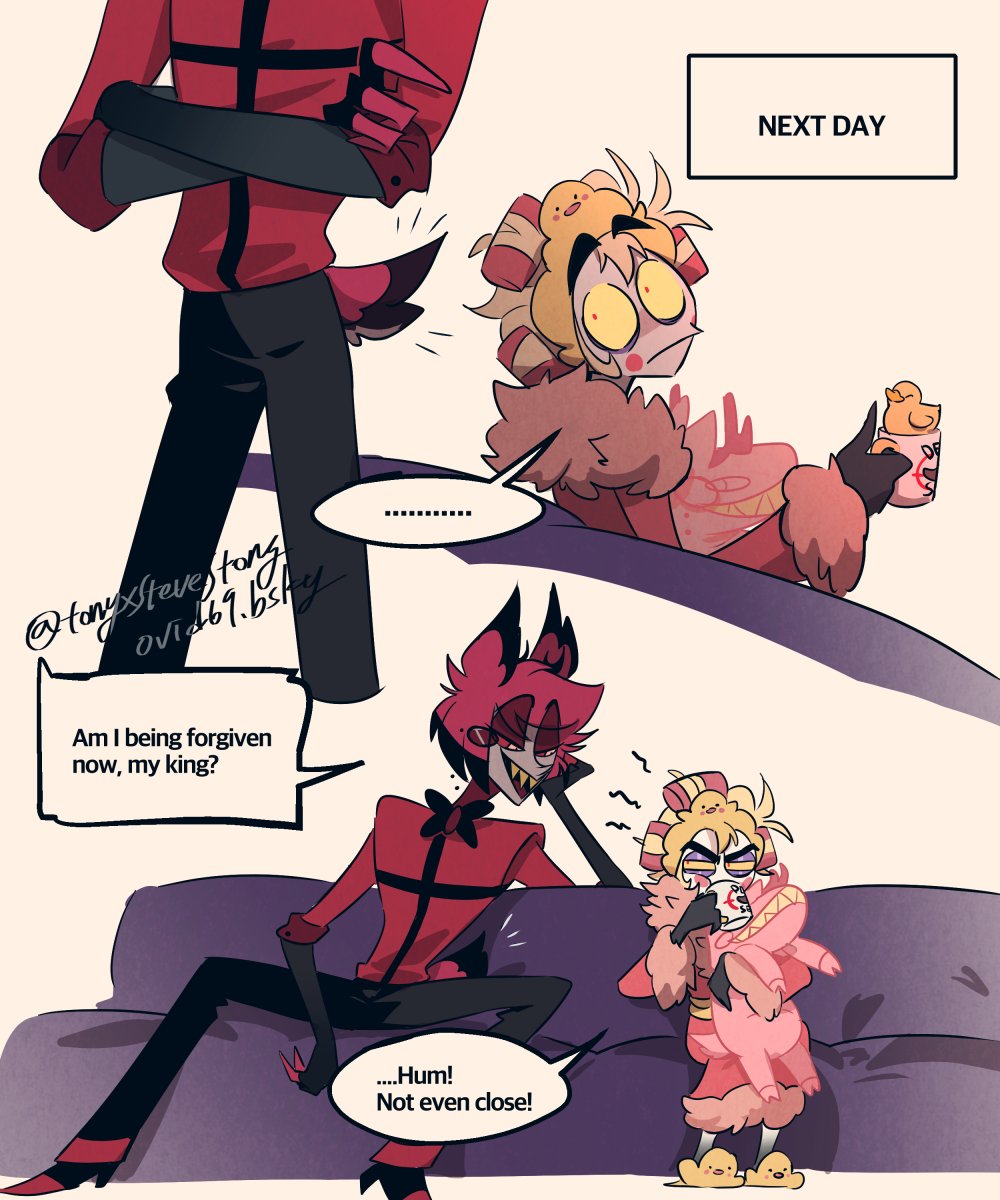 It's all about the ✨TAIL✨😔  

#radioapple
Im not able to get that pink deer out of my head😭