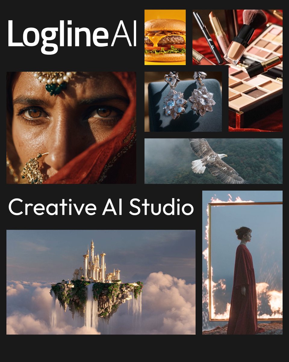LoglineAIStudio's tweet image. Introducing LoglineAI - An AI-powered creative studio that blends human imagination with intelligent automation.

From cinematic drama to animated visuals, discover the stories we’re helping bring to life.

#AIForCreatives #GenAI #StorytellingTech #ContentStudio #LoglineAI