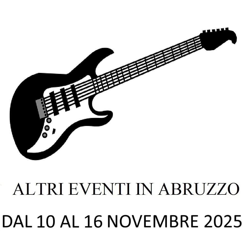 Elenco Eventi in Abruzzo 10 – 16 novembre 2025 

abruzzooggi.it/news/eventi/ev…

#Atri #Avezzano #Bucchianico #CastelFrentano #Chieti #CittàSantAngelo #Civitaquana #Farindola #LAquila #Lanciano #Montesilvano #Nereto #Nocciano #Notaresco #Pennapiedimonte #Pineto #RoccaSanGiovanni #Teramo