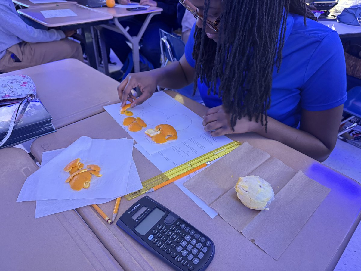 How do we help our students discover the Surface Area formula of spheres? With ORANGES!! 🍊 

<a href="/BradwellTigers/">Bradwell Institute</a> 
<a href="/BIParentEngage/">Bradwell Parent Engagement</a> 
<a href="/MaryRyan_LCSS/">Mary Ryan</a> <a href="/littlesabine1/">Sabine Little</a>