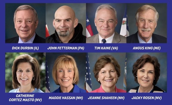 REMEMBER THEIR NAMES! 
THESE ARE THE ONLY DEMOCRATIC SENATORS WITH COMMON SENSE!