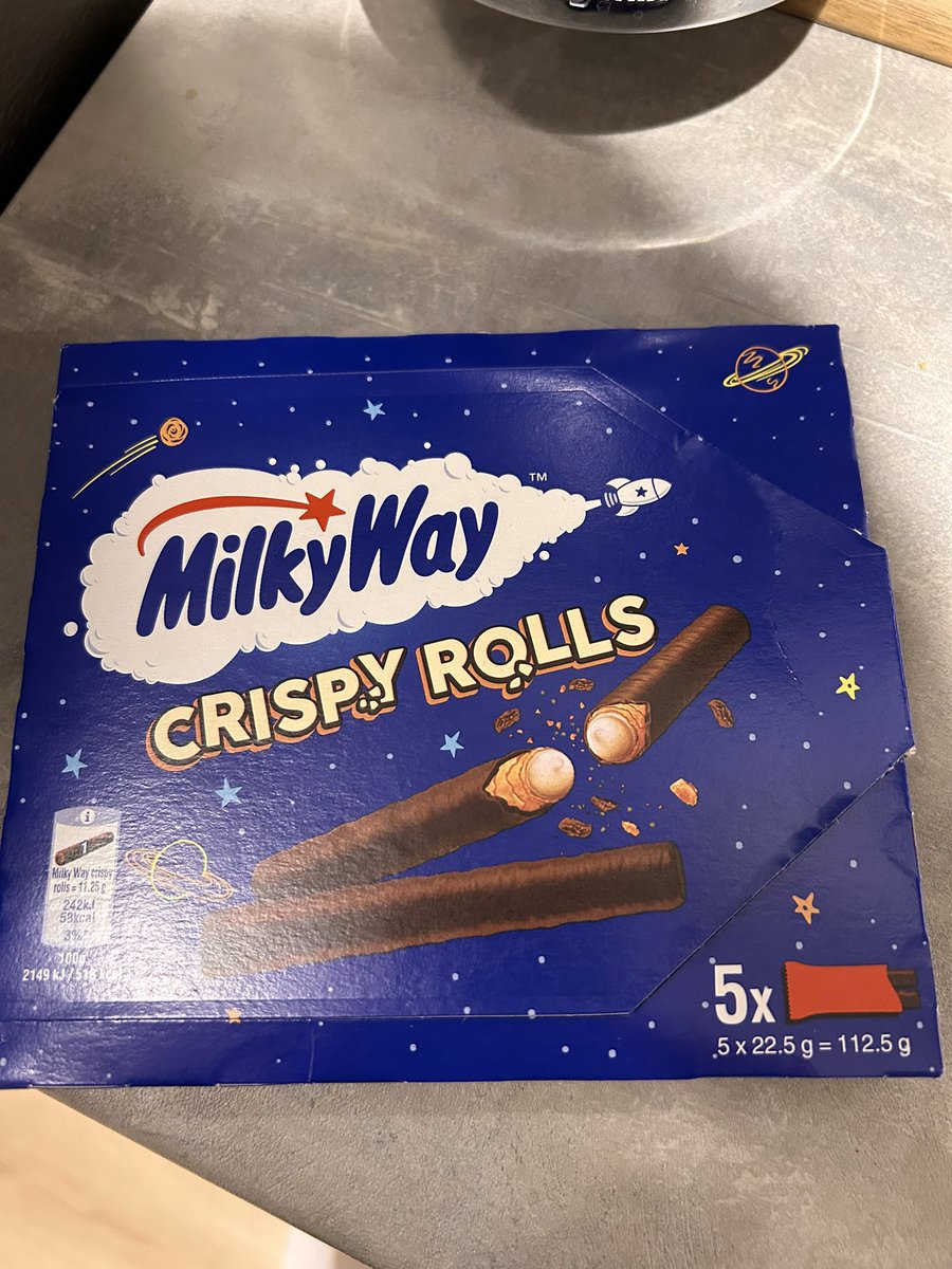 Nothing comes close to a Milky Way Crispy Roll does it. Could comfortably eat about 20 of the little buggers in one sitting.