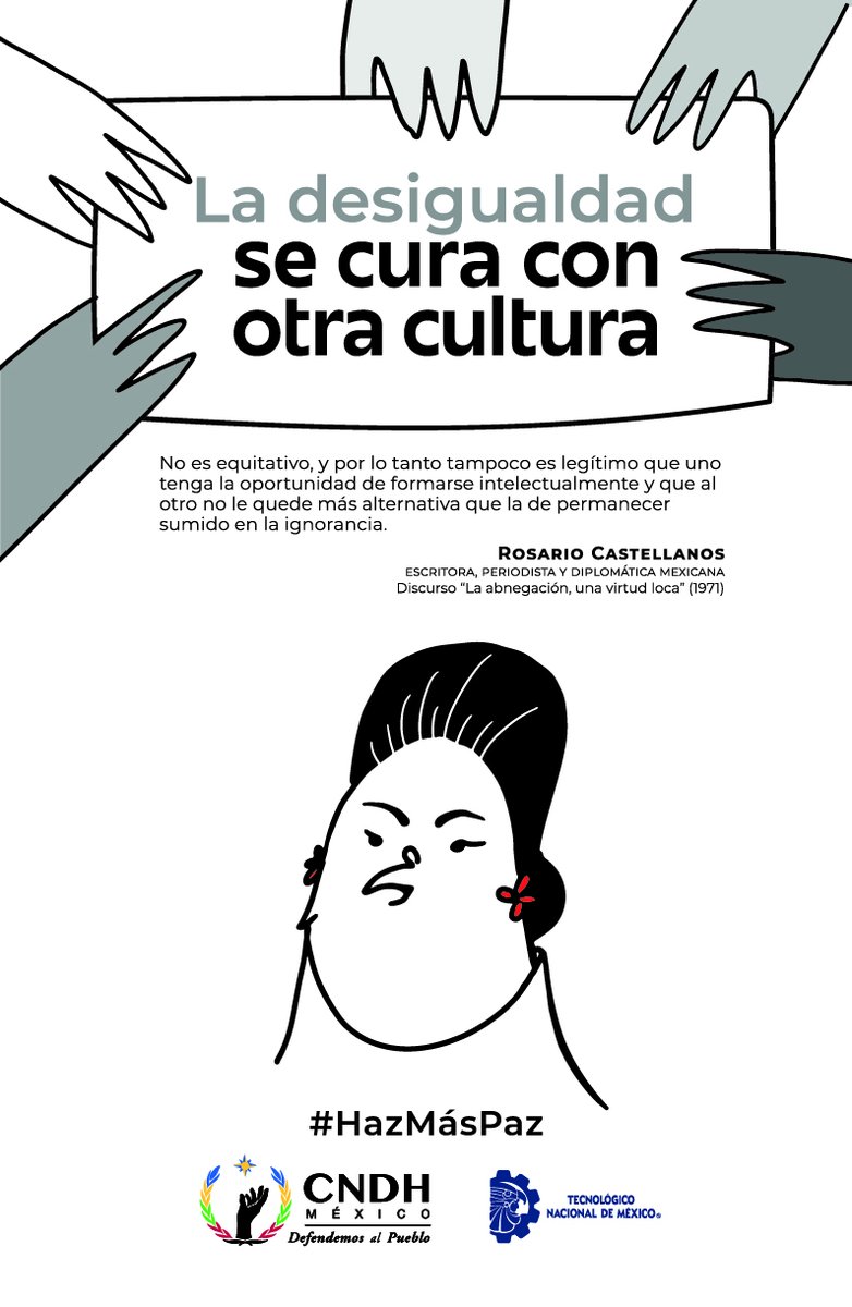 #TecNMenAcción
El #TecNM se une a la campaña de la #CNDH #HazMásPaz
 
#TodosSomosTecNM
