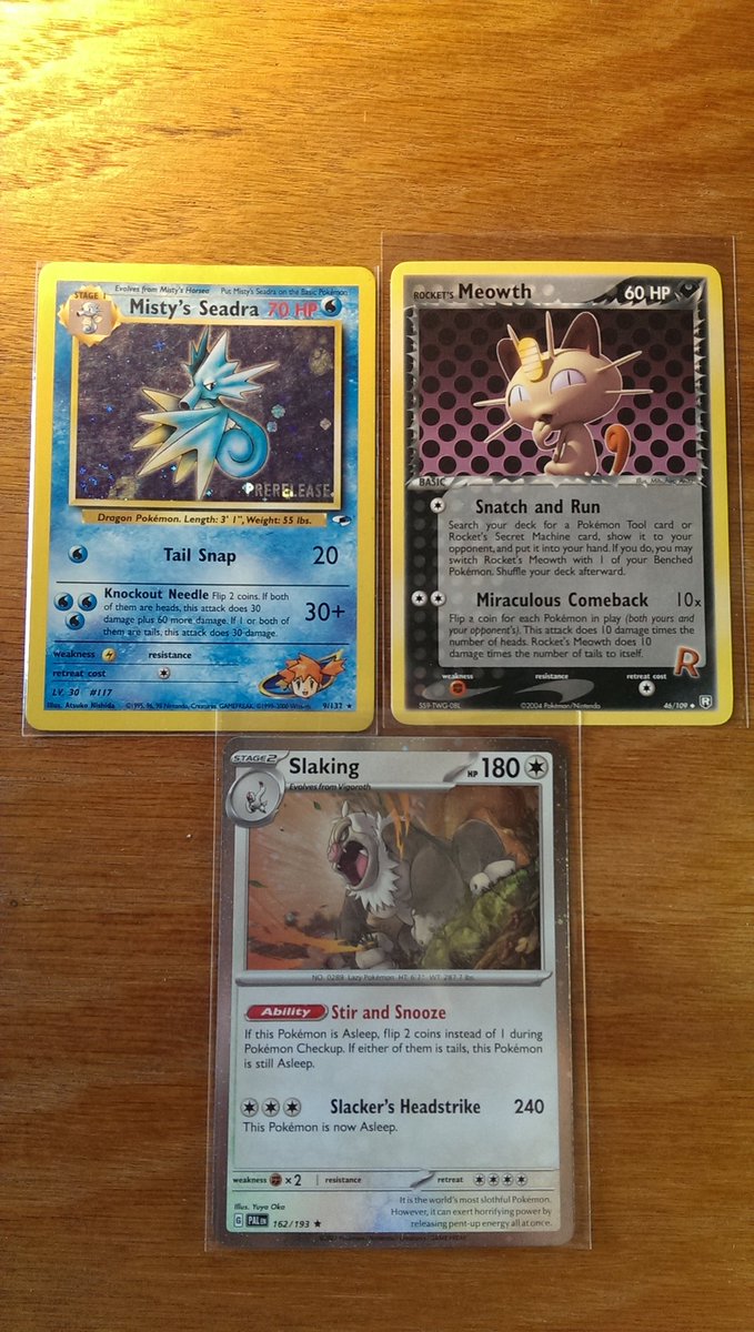 Got some mail from the best slug on here many thanks never had that seadra before and I appreciate the extra <a href="/PokemonSlug/">PokeSlug</a>