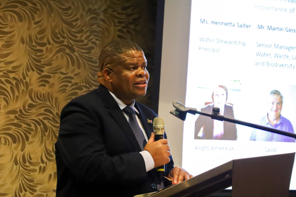 Deputy Minister <a href="/David_Mahlobo1/">David Mahlobo</a> urged for a bold rethink of South Africa’s water management strategy to build resilience in the face of climate change and growing demand at the AWSISA Africa and Global South Water and Sanitation Dialogue earlier today.