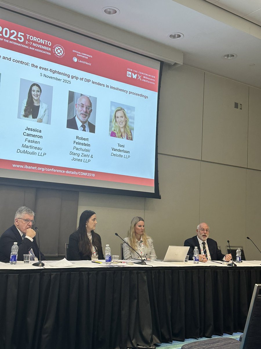 We are pleased to share that Shirley Cho, Brad Sandler, and Rob Feinstein attended the International Bar Association’s (IBA) 2025 Annual Conference in Toronto this past week.
 
Thank you to IBA and everyone who joined us in Toronto.