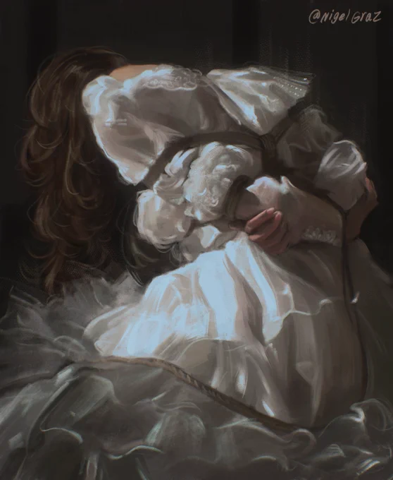 Here are my favorite fabric studies i've drawn bc i think they look cool together
