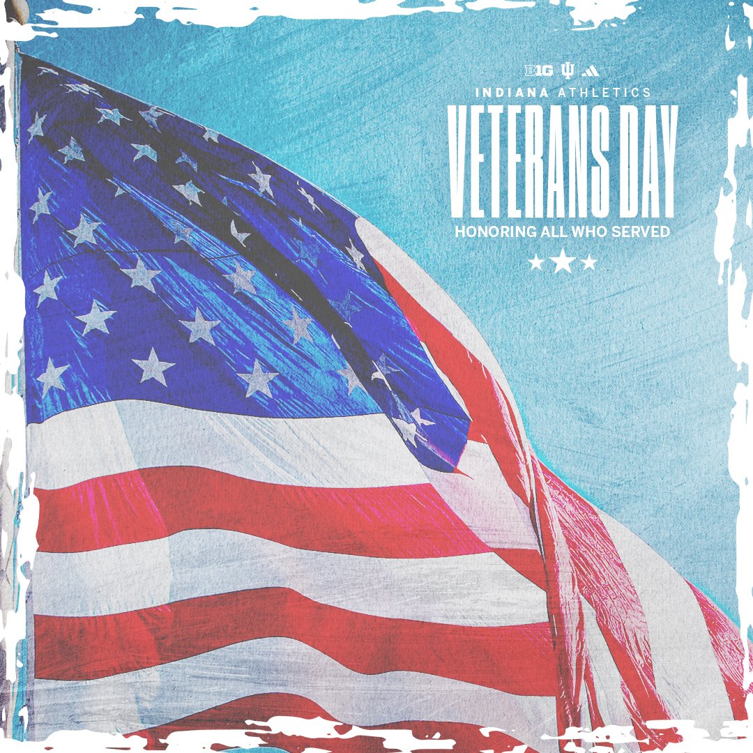IUHoosiers's tweet image. Today we thank those who serve &amp;amp; have served.