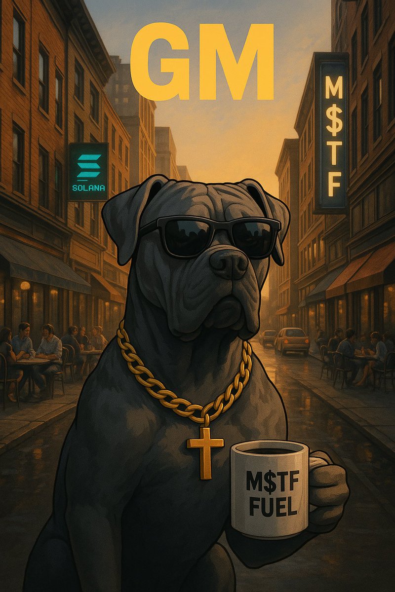 MSSTFcoin's tweet image. 🌅 GM PACK 💪
☕ Rocky’s already grinding - faith first, hustle always 🙏
💎 Every sunrise brings new chances to build and believe 🧱
🔥 The early dogs catch the green candles 🌿
🐾 Stay focused, stay loyal, and keep the pack strong 💰
#MSTF #Solana #TheDoghouse #RockyTheMasstiff