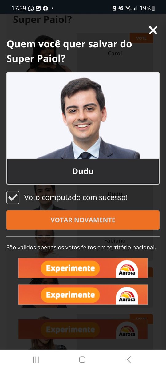 nandamendes40's tweet photo. #paiol
#AFazenda17
Entrou cancelado e cada vez que eu vejo as pag de fofoca tentando cancelar ele de novo mais vontade me dá de votar 🤣🤣 meu cancelado favorito
#DuduCamargo https://t.co/3uVtvarVeB
