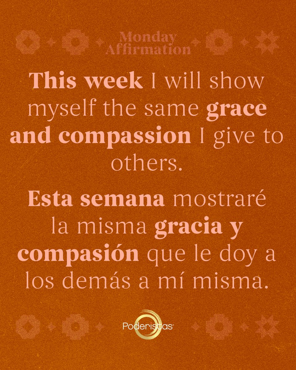 poderistas's tweet image. This is your reminder that in moments of frustration or stress, try talking to yourself as if you&apos;re talking to your inner niña and give the love and support you deserve.✨ #Poderistas