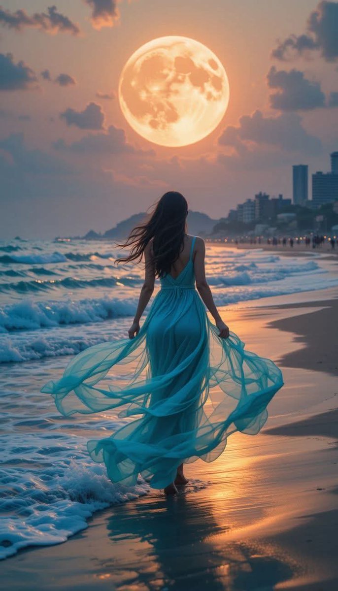 ويا ليت الليل يسرقك ويأتيني بك،
لأخبئك بين أنفاسي..
وأُطفئ في حضورك كل وجعي..
كأنك ضوء من رحم العتمة جاء ليهدأ قلبي.
تعال… 
فالعمر دونك صمت؛
والنجوم تنادي باسمك كل مساء،
وأنا بين حنين وارتجاف...
أكتبك سرا في قلبي، 
وأخاف أن يراك القمر..!!