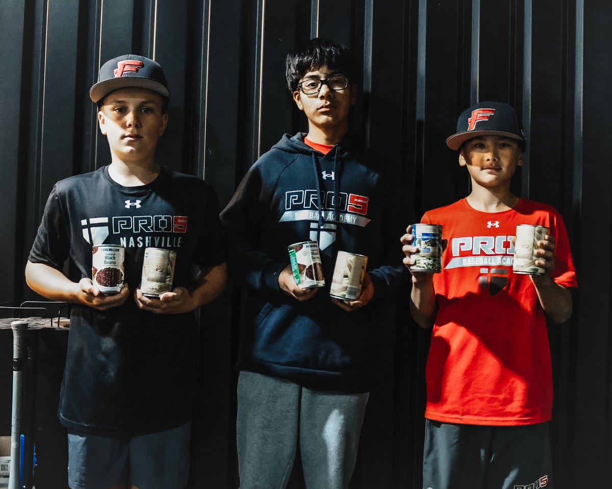 Congrats  and thank you to all our students who donated to our canned food drive!  Together we were able to raise 500 food items to the Nolensville Food  Pantry for those in need!

And congratulations to Henry, Lucas, and Arturo for being top 3 in donations!!!

#PRO5