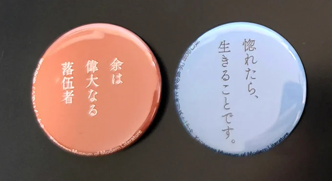 安吾ガチャもやったんですけど、一番おもしろい自己紹介(?)と、狙ってた「不良少年とキリスト」の当たって嬉しかったよ～😭 