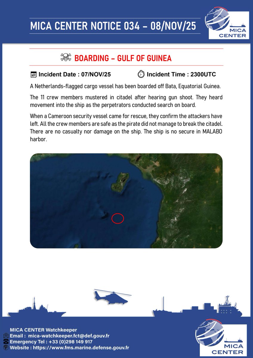 MICACenter's tweet photo. #piracy #gulfofguinea https://t.co/bVvFXuuV7g