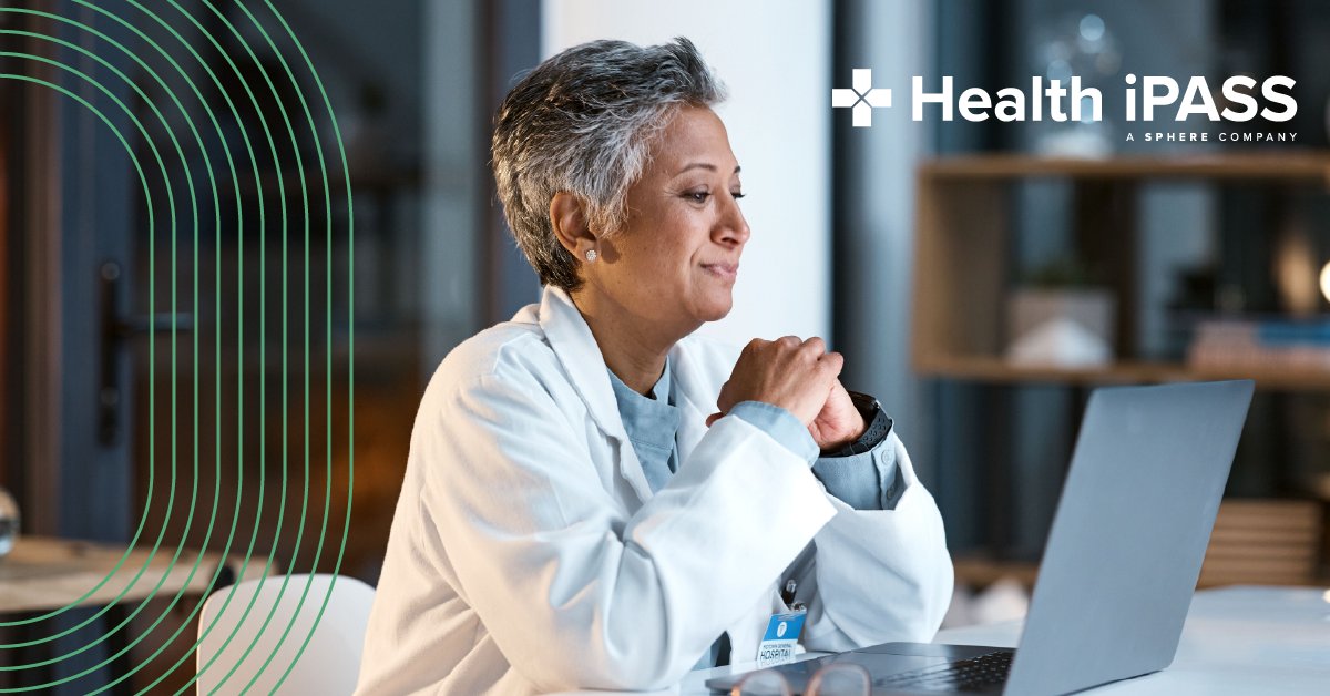 Health iPASS tweet media