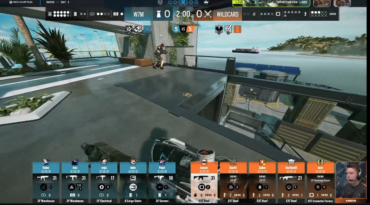 Na Stream B, está rolando <a href="/w7mesports/">w7m esports</a> 🆚 <a href="/Wildcard_GG/">Wildcard</a>, valendo vaga para os playoffs👀

🟣 twitch.tv/rainbow6br2