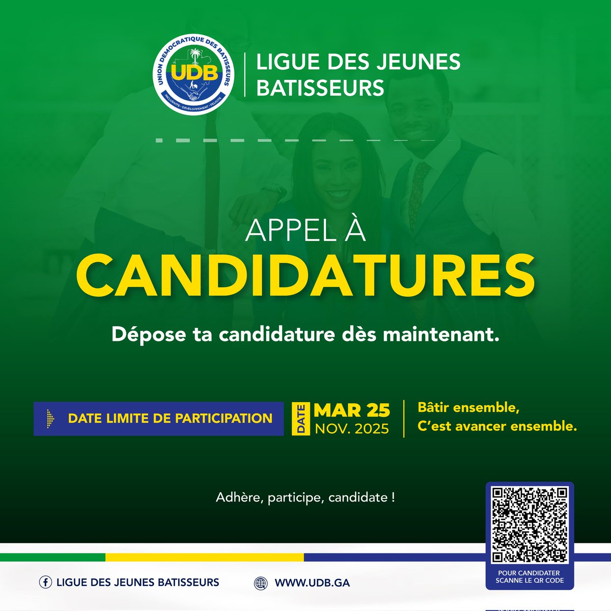 LiguedesJeunesB's tweet photo. Tu veux t'impliquer dans une initiative jeune,  dynamique et porteuse d'avenir ? 
 Veuillez postuler en cliquant le lien suivant: 
https://t.co/KJ0fMzSJrX https://t.co/jF5QQCGArn