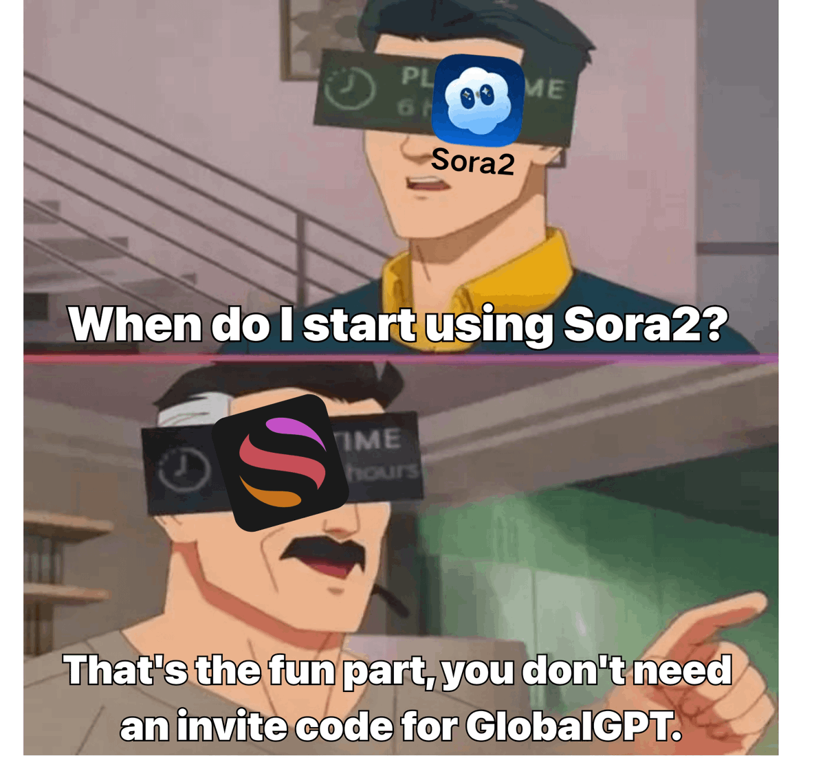 🚨 BREAKING: No invite code needed for Sora 2 Pro on GlobalGPT!

💥 Just like a hacker site — no codes, no restrictions. 🎬 Create ultra-realistic videos, cinematic masterpieces, and smarter AI content at the touch of a button.

🔓 Unlock Sora 2 Pro NOW and see why everyone’s