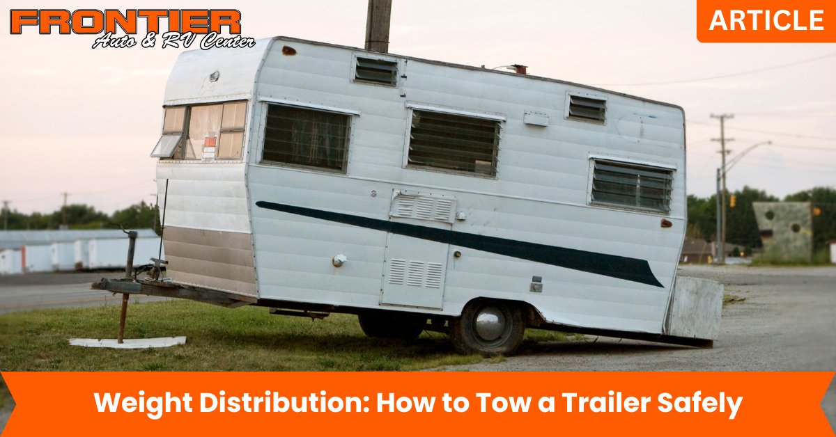 FrontierAutoRV's tweet image. Hauling a trailer? Know your Weight Distribution!

Too much tongue weight = poor steering.
Too little = trailer sway.

Learn how to load, balance &amp;amp; tow safely across Alaska:
frontierautoandrvcenter.com/adventure/weig…

#weightdistribution #towingsafety #trailerweight #towingcapacity #frontierautorv