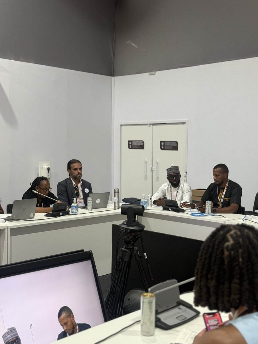 Our delegates joined fellow African leaders at the first <a href="/can_africa/">CAN Africa</a> meeting at #COP30 in Belém , uniting to define Africa’s priorities on climate finance, just transition, loss &amp; damage, and adaptation.

Together, we’re amplifying Africa’s voice for climate justice.

#COP30