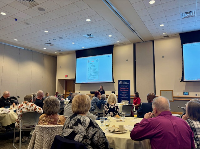 County Executive Lamont G. McClure spoke at the Veteran Caregiver Appreciation Breakfast, honoring those who care for our nation’s heroes. 🇺🇸