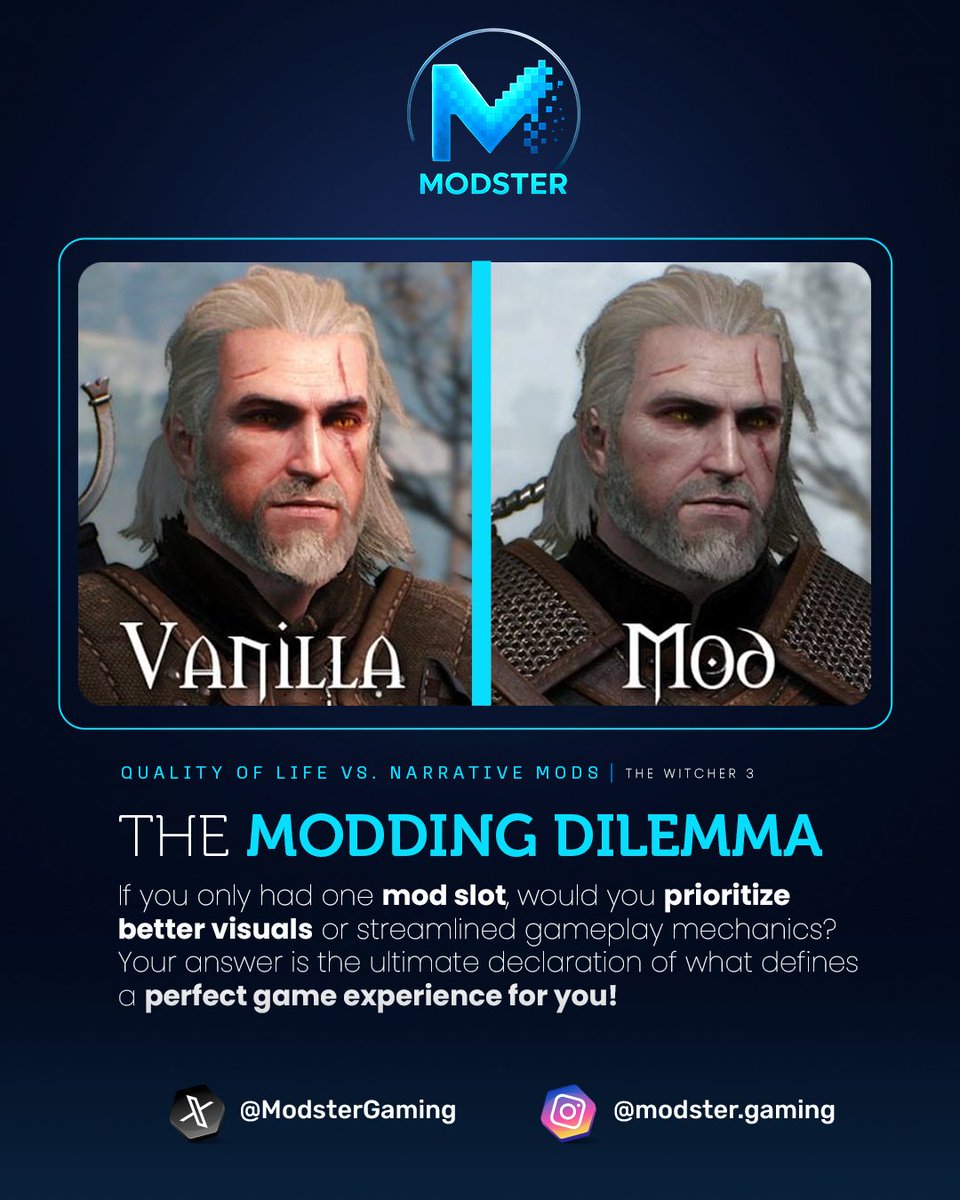 ModsterGaming's tweet image. 🔥 Create Beyond the Code.

Your Mods, Your Rules.

At Modster Gaming, creativity has no boundaries. Whether you’re building immersive worlds or adding jaw‑dropping features, your mods have the power to change the game forever.

💡 Dream it. Build it. Share it.

#modstergaming…